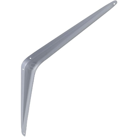 National 211 12 In. D. x 14 In. H. Gray Steel Shelf Bracket N172619